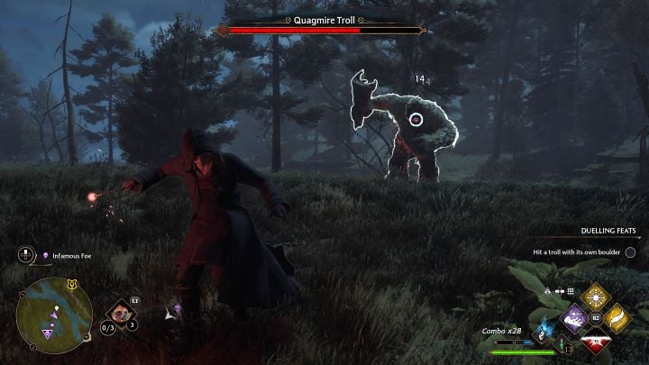 Infamous Foes are a category of strong optional bosses - Hogwarts Legacy: Infamous Foes - all boss lairs - Hogwarts Legacy: Highlands - Hogwarts Legacy Guide