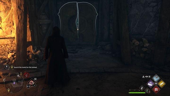 Have Depulso at the ready (in one of the active slots) - Hogwarts Legacy: The Helm of Urtkot - Hogwarts Legacy: Main quests - Hogwarts Legacy Guide