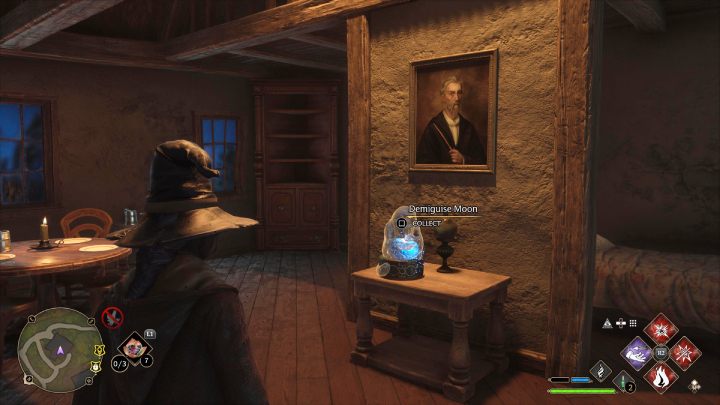 The last Demiguise Statue #9 (Hogsmeade) is in a small house on the eastern outskirts of the village - Hogwarts Legacy: Demiguise Statues - Hogsmeade - Hogwarts Legacy: Hogsmeade Collectibles - Hogwarts Legacy Guide