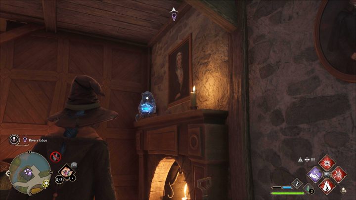 One of the Demiguise Statues #8 (Hogsmeade) is in a small house opposite the Brood and Peck shop - Hogwarts Legacy: Demiguise Statues - Hogsmeade - Hogwarts Legacy: Hogsmeade Collectibles - Hogwarts Legacy Guide