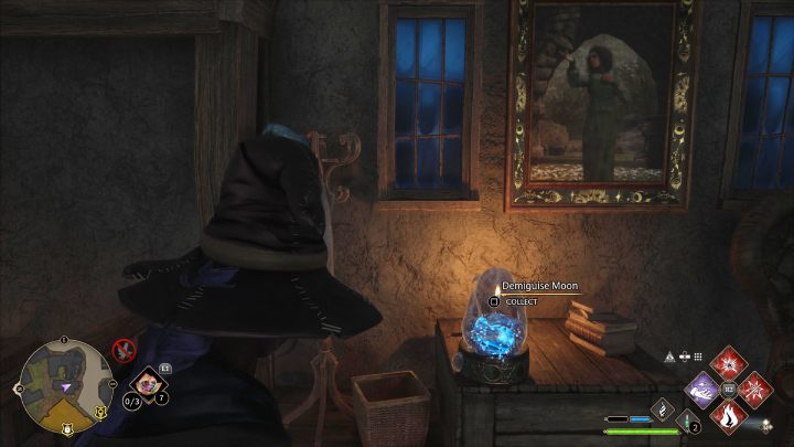 The next Demiguise Statue #6 (Hogsmeade) is in a small house near The Three Broomsticks inn - Hogwarts Legacy: Demiguise Statues - Hogsmeade - Hogwarts Legacy: Hogsmeade Collectibles - Hogwarts Legacy Guide