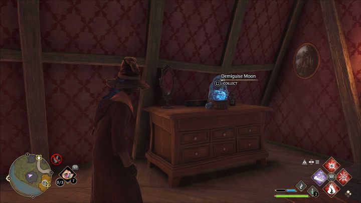 Another Demiguise Statue #4 (Hogsmeade) is in a small house next to the potions shop - Hogwarts Legacy: Demiguise Statues - Hogsmeade - Hogwarts Legacy: Hogsmeade Collectibles - Hogwarts Legacy Guide