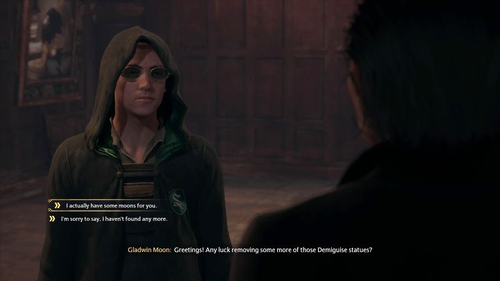 Moons are stored in the inventory - Hogwarts Legacy: The Man Behind the Moons - Hogwarts Legacy: Hogwarts side quests - Hogwarts Legacy Guide