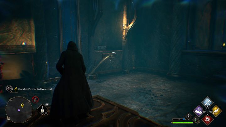 This will unlock a new magic gate found below - Hogwarts Legacy: Percival Rackhams Trial - Hogwarts Legacy: Main quests - Hogwarts Legacy Guide