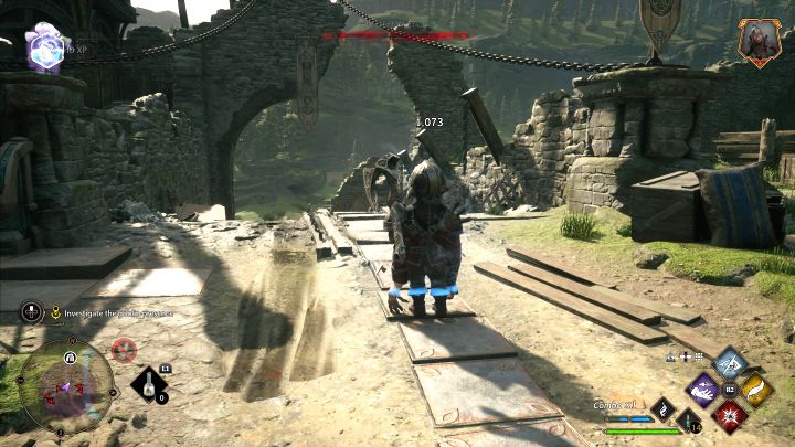 There is a goblin camp in front of the tower through which recommended approach is stealth (a tutorial depicting stealth and stealth attacks will activate here) - Hogwarts Legacy: Percival Rackhams Trial - Hogwarts Legacy: Main quests - Hogwarts Legacy Guide