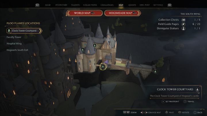 1 - Hogwarts Legacy: The South Wing - Hogwarts Legacy: Field guide pages - Hogwarts Legacy Guide