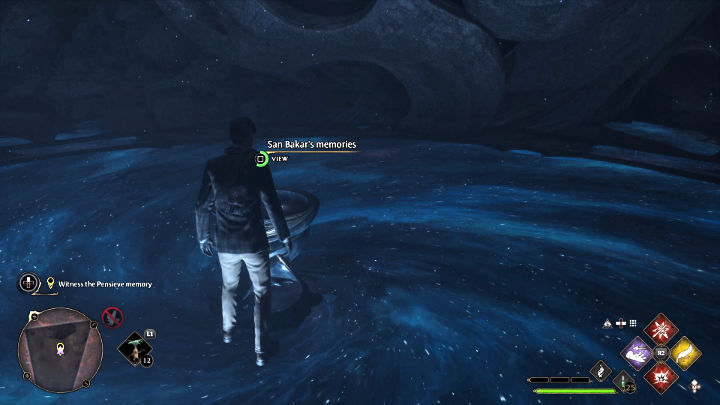 Enter the chamber and watch the final memory - Hogwarts Legacy: San Bakars Trial - Hogwarts Legacy: Main quests - Hogwarts Legacy Guide