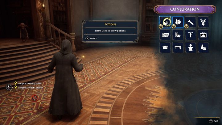 By talking to Weasley you will unlock the Conjuring Spell - Hogwarts Legacy: The Room of Requirement - Hogwarts Legacy: Main quests - Hogwarts Legacy Guide