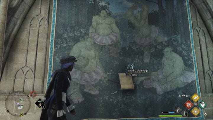 Name: Tapestry of Barnabas the Barmy - Hogwarts Legacy: The Astronomy Wing - Hogwarts Legacy: Field guide pages - Hogwarts Legacy Guide