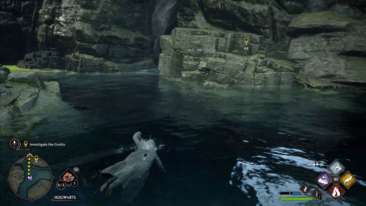 The grotto is below Hogwarts - you must head north - Hogwarts Legacy: Scropes Last Hope - Slytherin quest - Hogwarts Legacy: Main quests - Hogwarts Legacy Guide