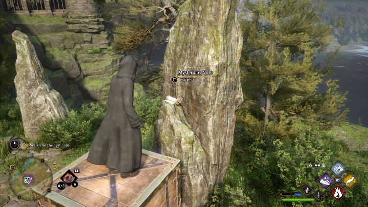 Use Levioso on the interactive chest nearby - Hogwarts Legacy: Scropes Last Hope - Slytherin quest - Hogwarts Legacy: Main quests - Hogwarts Legacy Guide