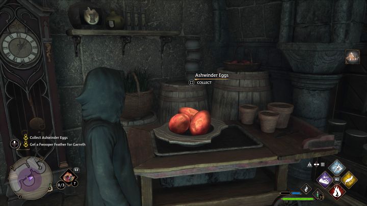 On your way to Sharp's office you'll be stopped by Garreth and asked for an additional ingredient (you can't refuse) - Hogwarts Legacy: Potions Class - Hogwarts Legacy: Main quests - Hogwarts Legacy Guide