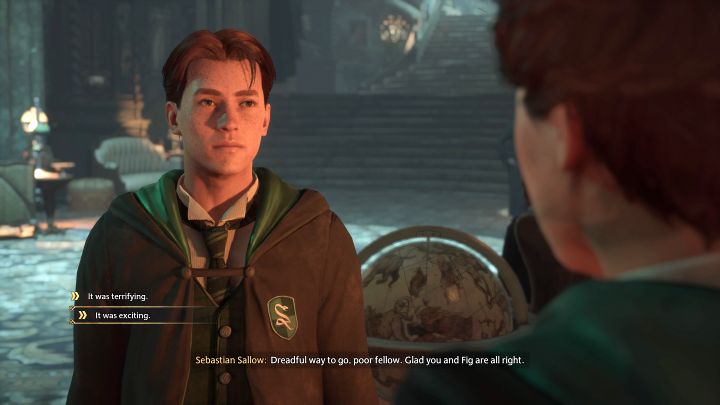 The beginning of the quest varies depending on the selected House - each of the 4 Houses has its own separate dormitory in Hogwarts - Hogwarts Legacy: Welcome to Hogwarts - Hogwarts Legacy: Main quests - Hogwarts Legacy Guide