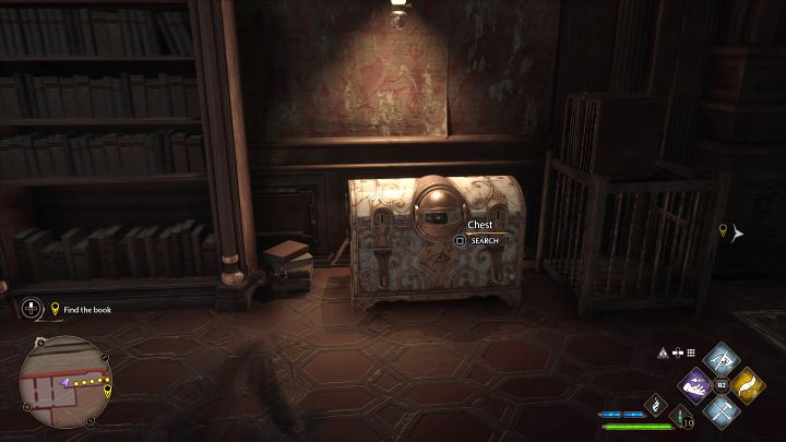 Move away from the discovered chest so that it loses sight of your character - the eye will open again - Hogwarts Legacy: How to open an eye chest? - Hogwarts Legacy: Combat and exploration - Hogwarts Legacy Guide