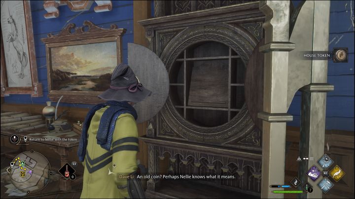 Daedalian Keys are used to unlock locked cabinets that contain House Tokens inside - Hogwarts Legacy: All Daedalian Keys - Hogwarts Legacy: Hogwarts collectibles - Hogwarts Legacy Guide