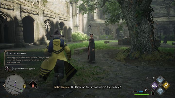 Nellie will give you the approximate location of the first key - it will be in Astronomy Tower - Hogwarts Legacy: All Daedalian Keys - Hogwarts Legacy: Hogwarts collectibles - Hogwarts Legacy Guide