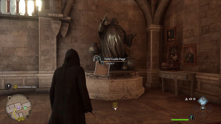 The second method is to find collectibles - Field Guide Pages - Hogwarts Legacy: How to earn XP quickly? - Hogwarts Legacy: Main character - Hogwarts Legacy Guide