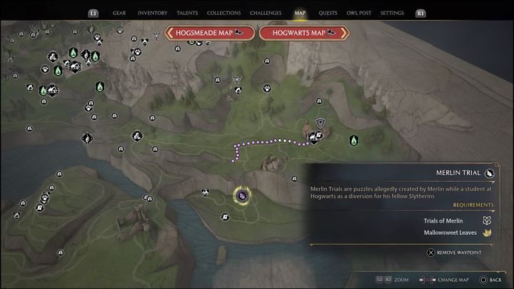 Interactive map link: Merlin Trial - Cragcroftshire #4 - Hogwarts Legacy: Cragcroftshire - all Merlin Trials - Hogwarts Legacy: Merlins Trials - Hogwarts Legacy Guide