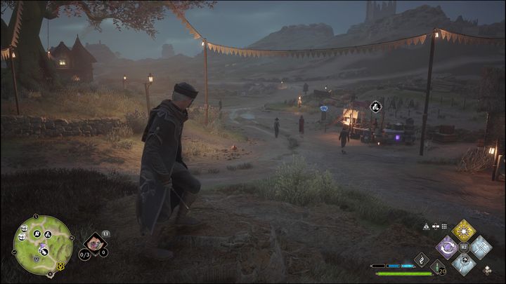 You will need the Confringo to solve the puzzle - Hogwarts Legacy: Cragcroftshire - all Merlin Trials - Hogwarts Legacy: Merlins Trials - Hogwarts Legacy Guide