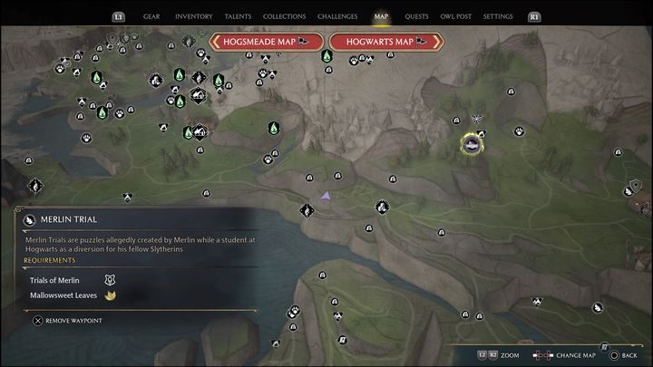 Interactive map link: Merlin Trial - Cragcroftshire #2 - Hogwarts Legacy: Cragcroftshire - all Merlin Trials - Hogwarts Legacy: Merlins Trials - Hogwarts Legacy Guide