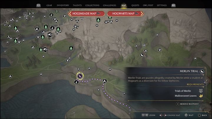 Interactive map link: Merlin Trial - Cragcroftshire #1 - Hogwarts Legacy: Cragcroftshire - all Merlin Trials - Hogwarts Legacy: Merlins Trials - Hogwarts Legacy Guide