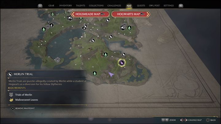 Interactive map link: Merlin Trial - Clagmar Coast #3 - Hogwarts Legacy: Clagmar Coast - all Merlin Trials - Hogwarts Legacy: Merlins Trials - Hogwarts Legacy Guide