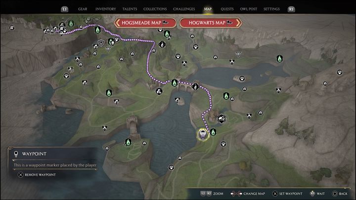 Map link: Merlin Trial - Marunweem Lake #3 - Hogwarts Legacy: Marunweem Lake - all Merlin Trials - Hogwarts Legacy: Merlins Trials - Hogwarts Legacy Guide