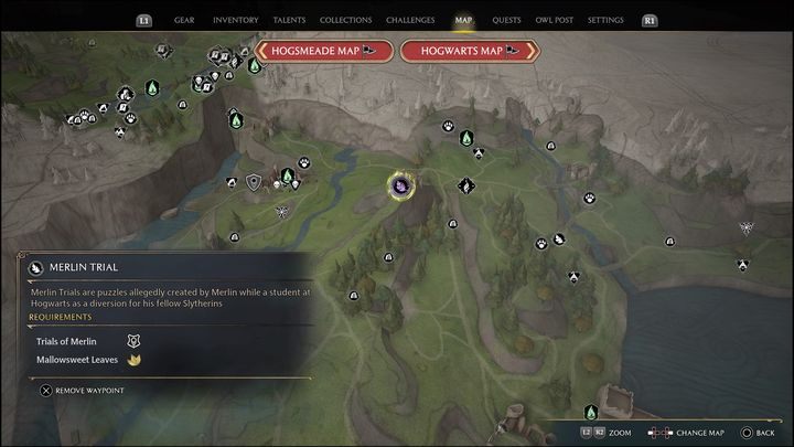 Map link: Merlin Trial - Poidsear Coast #9 - Hogwarts Legacy: Poidsear Coast - all Merlin Trials - Hogwarts Legacy: Merlins Trials - Hogwarts Legacy Guide
