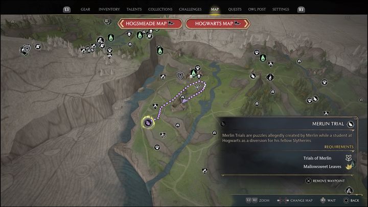 Map link: Merlin Trial - Poidsear Coast #6 - Hogwarts Legacy: Poidsear Coast - all Merlin Trials - Hogwarts Legacy: Merlins Trials - Hogwarts Legacy Guide