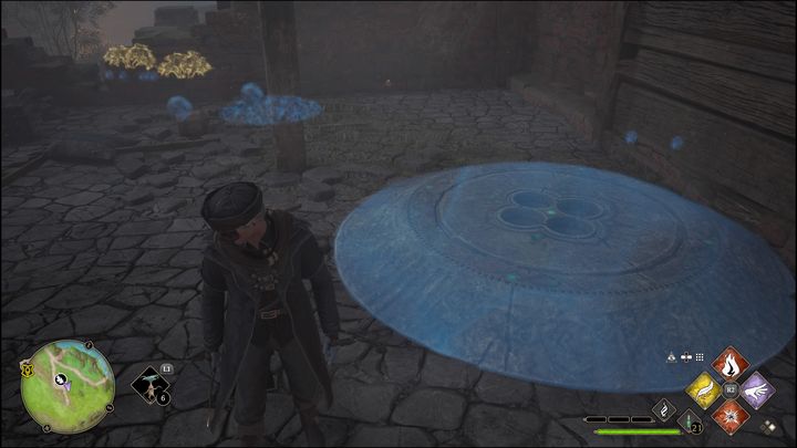 Then you will have to bring the small stones to specially designated places - Hogwarts Legacy: Poidsear Coast - all Merlin Trials - Hogwarts Legacy: Merlins Trials - Hogwarts Legacy Guide