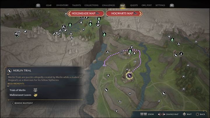 Link to the map: Merlin Trial - Poidsear Coast #5 - Hogwarts Legacy: Poidsear Coast - all Merlin Trials - Hogwarts Legacy: Merlins Trials - Hogwarts Legacy Guide