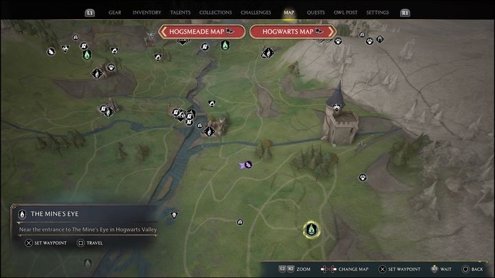 Link to the map: Merlin Trial - Hogwarts Valley #15 - Hogwarts Legacy: Hogwarts Valley - all Merlin Trials - Hogwarts Legacy: Merlins Trials - Hogwarts Legacy Guide