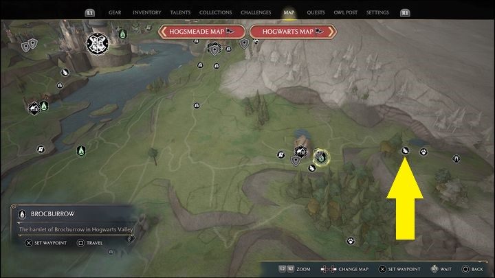 Link to the map: Merlin Trial - Hogwarts Valley #8 - Hogwarts Legacy: Hogwarts Valley - all Merlin Trials - Hogwarts Legacy: Merlins Trials - Hogwarts Legacy Guide