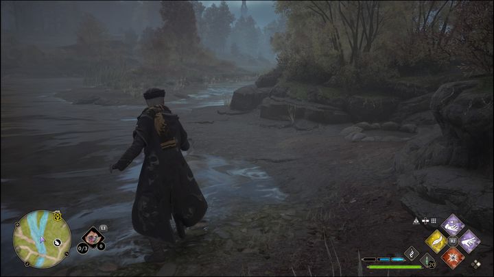 To do this, jump down below - Hogwarts Legacy: Hogwarts Valley - all Merlin Trials - Hogwarts Legacy: Merlins Trials - Hogwarts Legacy Guide