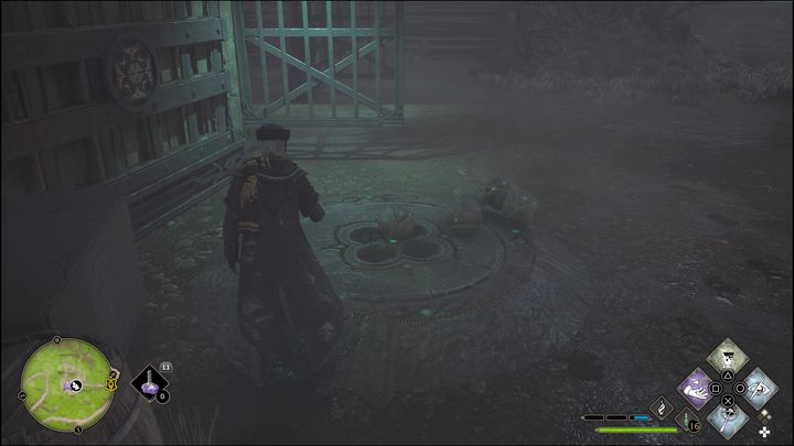 Throughout the camp, there are three specially dedicated places where you need to put smaller balls - Hogwarts Legacy: Hogwarts Valley - all Merlin Trials - Hogwarts Legacy: Merlins Trials - Hogwarts Legacy Guide