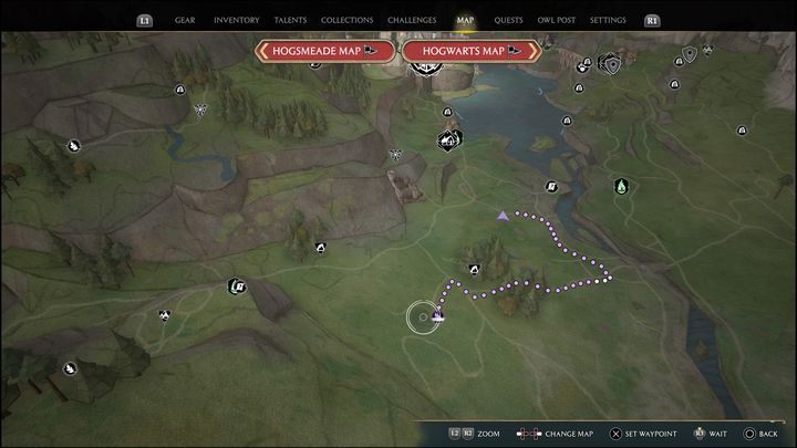 Link to the map: Merlin Trial - Hogwarts Valley #3 - Hogwarts Legacy: Hogwarts Valley - all Merlin Trials - Hogwarts Legacy: Merlins Trials - Hogwarts Legacy Guide