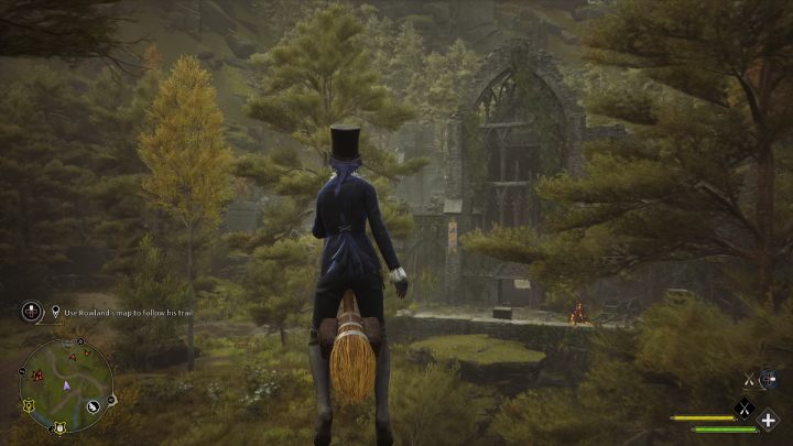 When leaving the camp, turn right and follow the stream - Hogwarts Legacy: The Tale of Rowland Oakes - Hogwarts Legacy: Hogwarts side quests - Hogwarts Legacy Guide