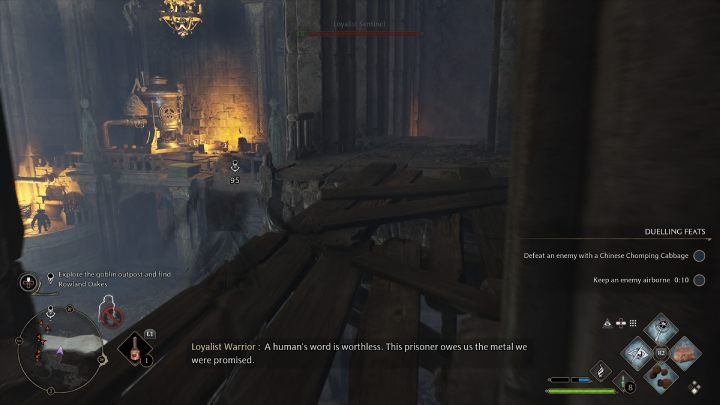 After entering the castle, keep going forward - Hogwarts Legacy: The Tale of Rowland Oakes - Hogwarts Legacy: Hogwarts side quests - Hogwarts Legacy Guide