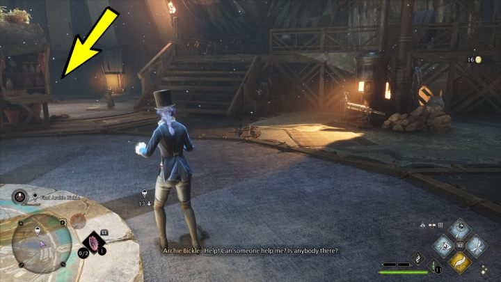 You can go down to the lower level by the magic broom - Hogwarts Legacy: The Lost Child - Hogwarts Legacy: Relationship quests - Natty - Hogwarts Legacy Guide