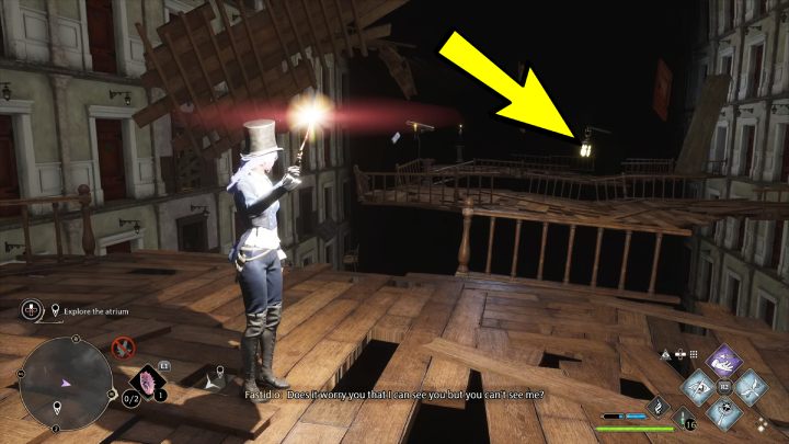 There is a stand here - Hogwarts Legacy: Minding Your Own Business - Hogwarts Legacy: Hogsmeade Side Quests - Hogwarts Legacy Guide