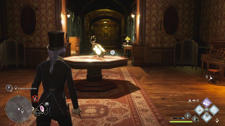 Continue forward and once the light goes out, use Lumos to find the way - Hogwarts Legacy: Minding Your Own Business - Hogwarts Legacy: Hogsmeade Side Quests - Hogwarts Legacy Guide