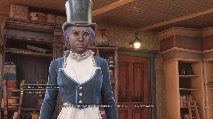 Defeating Cassandra leaves the shop finally in your care - Hogwarts Legacy: Minding Your Own Business - Hogwarts Legacy: Hogsmeade Side Quests - Hogwarts Legacy Guide