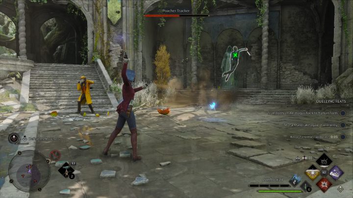 After opening the way to the next chamber, some Poachers will appear - Hogwarts Legacy: A Bird in the Hand - Hogwarts Legacy: Relationship quests - Poppy - Hogwarts Legacy Guide