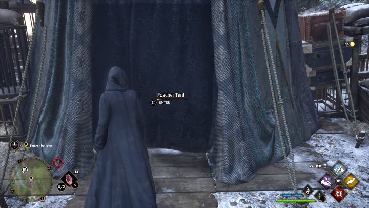 Together with Poppy you will reach areas guarded by poachers - Hogwarts Legacy: Fire and Vice - Hogwarts Legacy: Main quests - Hogwarts Legacy Guide