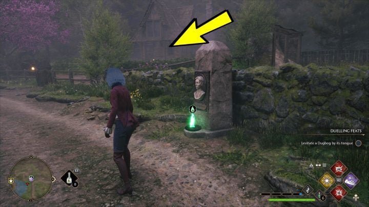 The next chest is in the village of Pitt-Upon-Ford - Hogwarts Legacy: North Ford Bog - Collection Chests - Hogwarts Legacy: Collection Chests - Hogwarts Legacy Guide