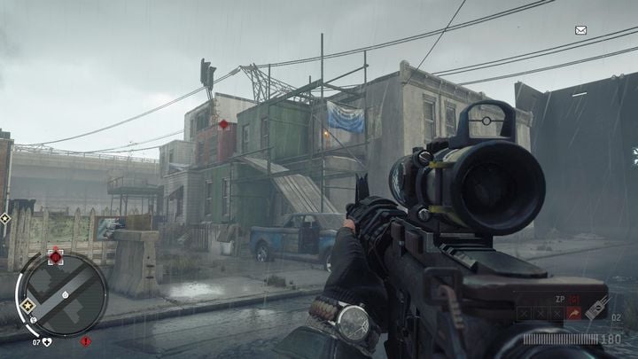 Once you arrive, you will see the view visible on the screenshot - Holloway - Red zone | Key Points - Key Points - Homefront: The Revolution Game Guide & Walkthrough