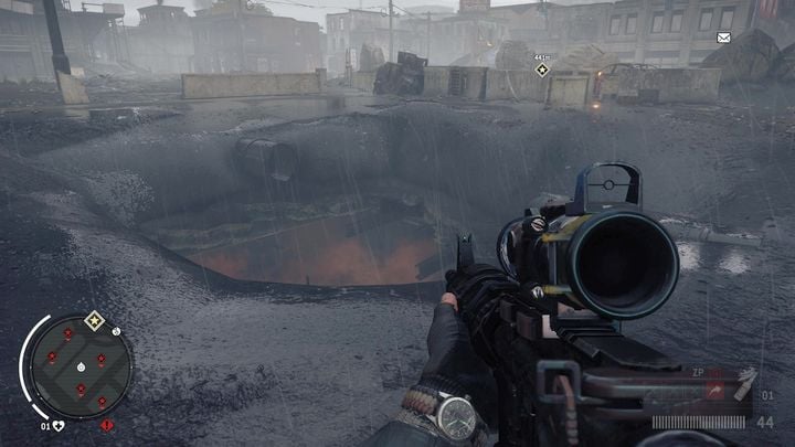 Once you arrive to the spot, you will receive further information about how to take over the said place - Holloway - Red zone | Key Points - Key Points - Homefront: The Revolution Game Guide & Walkthrough