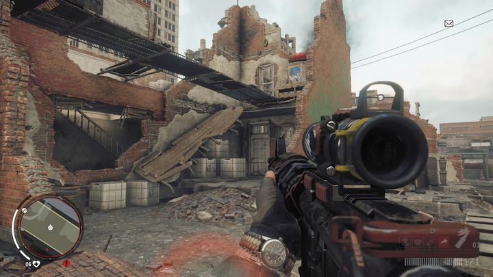 Enter the building in the place presented in the picture - The Great Escape | Walkthrough - Walkthrough - Homefront: The Revolution Game Guide & Walkthrough