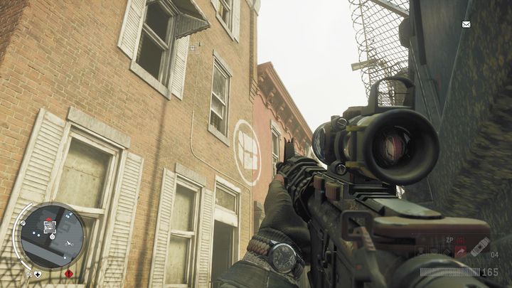 The first Warehouse lies on the second floor depicted above - Lombard - Red zone | Journals and jobs - Journals and jobs - Homefront: The Revolution Game Guide & Walkthrough