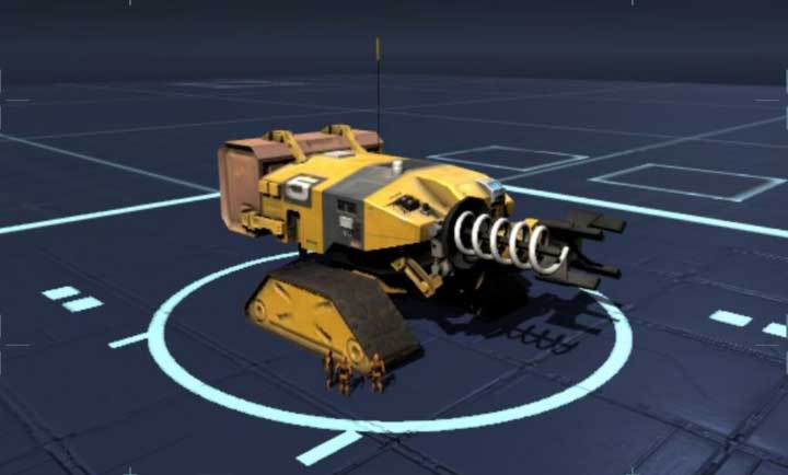 Salvager - List of units for the Coalition and Gaalsien factions - Units and factions - Homeworld: Deserts of Kharak Game Guide